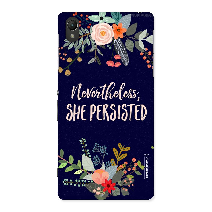 She Persisted Back Case for Sony Xperia Z2