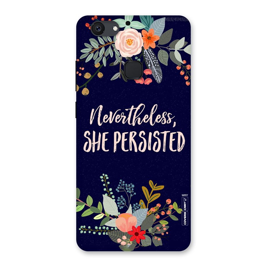 She Persisted Back Case for Vivo V7 Plus