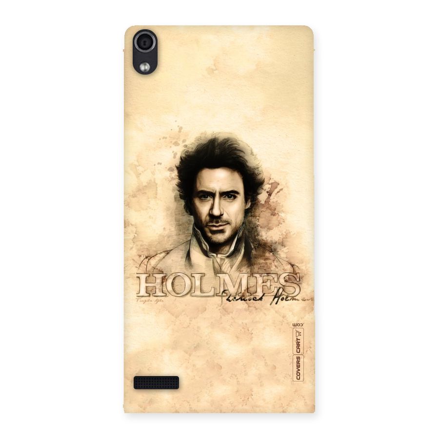 Sherlock Holmes Fan Art Back Case for Ascend P6