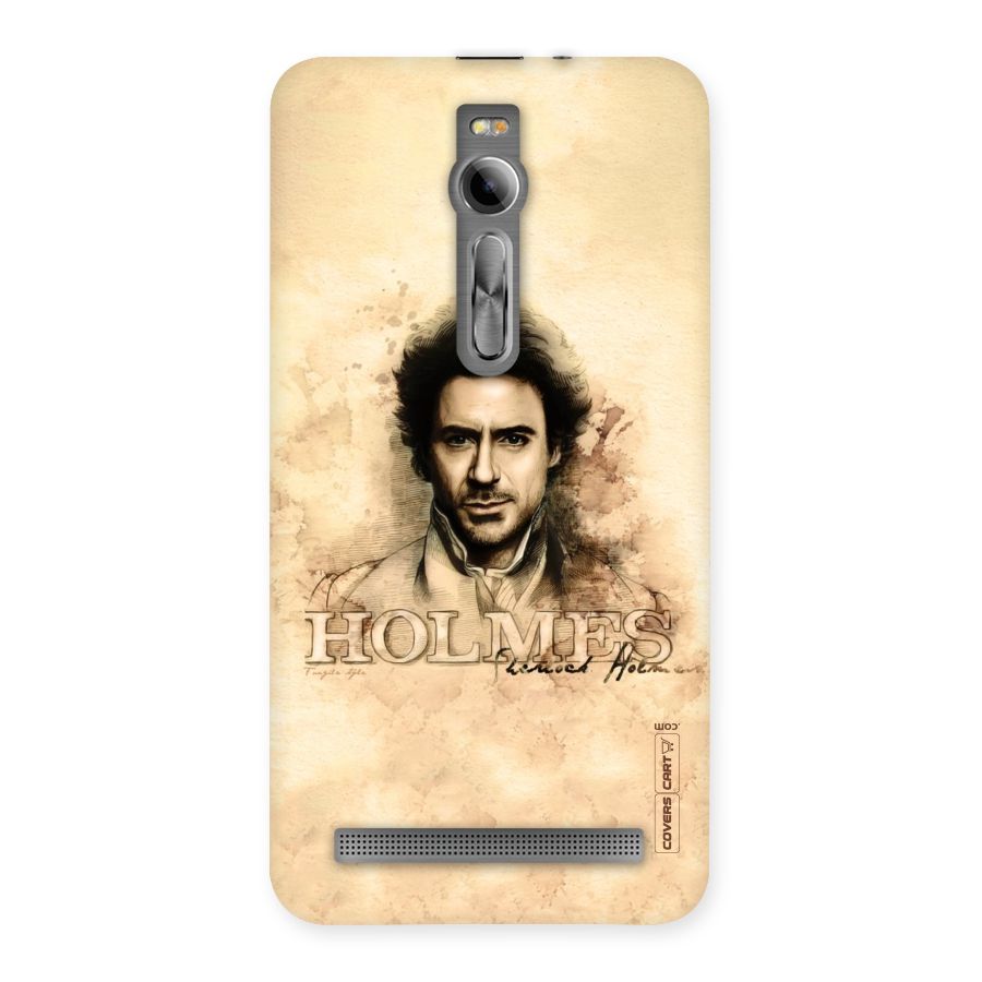 Sherlock Holmes Fan Art Back Case for Asus Zenfone 2