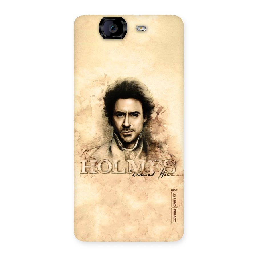 Sherlock Holmes Fan Art Back Case for Canvas Knight A350