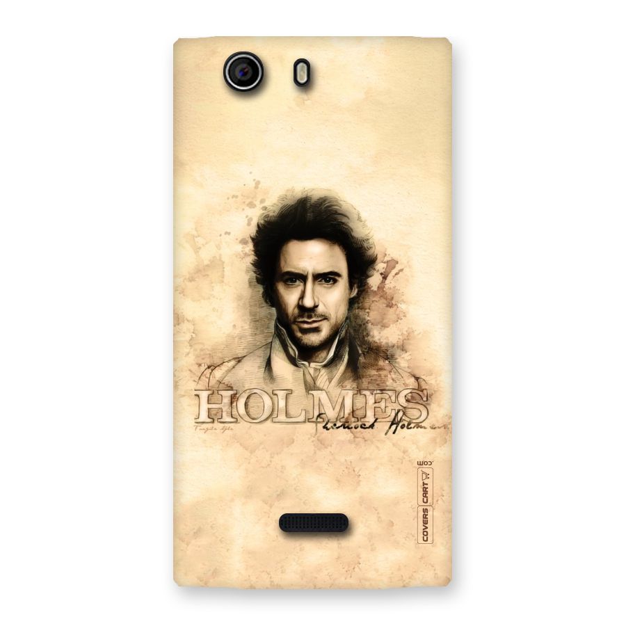 Sherlock Holmes Fan Art Back Case for Canvas Nitro 2 E311