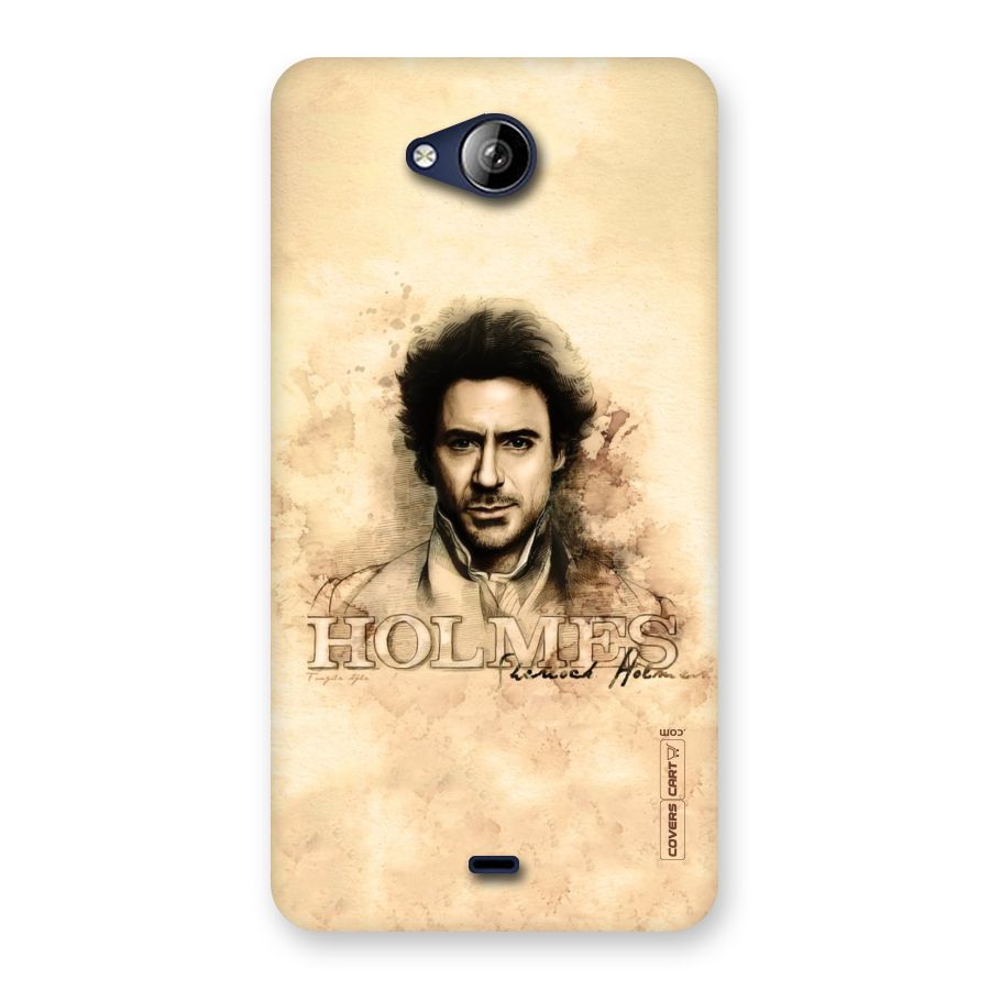 Sherlock Holmes Fan Art Back Case for Canvas Play Q355