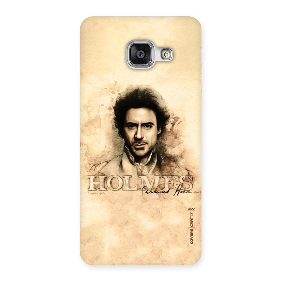 Sherlock Holmes Fan Art Back Case for Galaxy A3 2016
