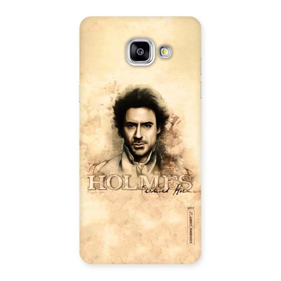 Sherlock Holmes Fan Art Back Case for Galaxy A5 2016