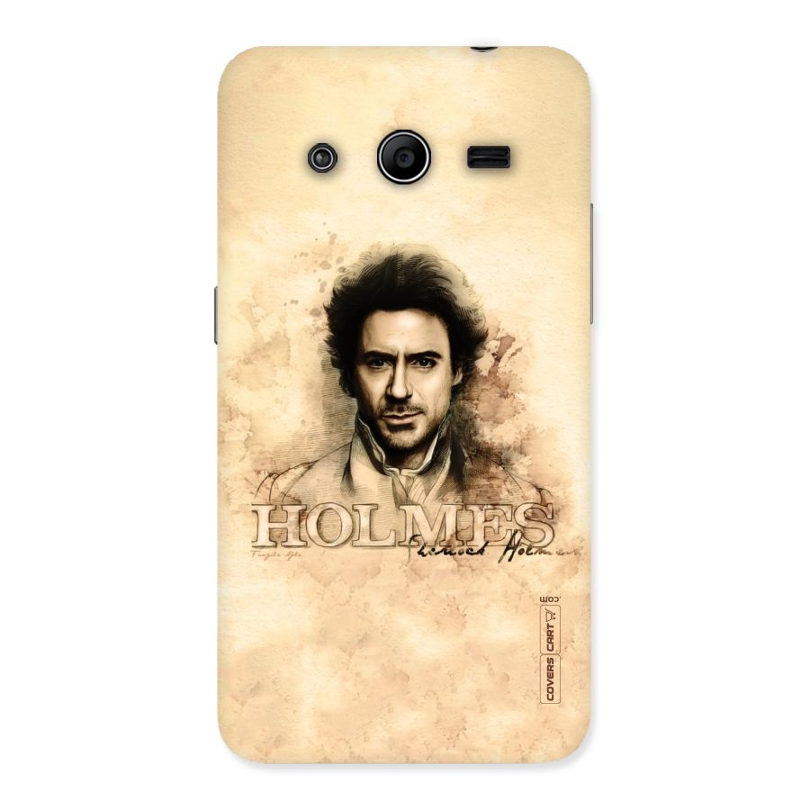 Sherlock Holmes Fan Art Back Case for Galaxy Core 2