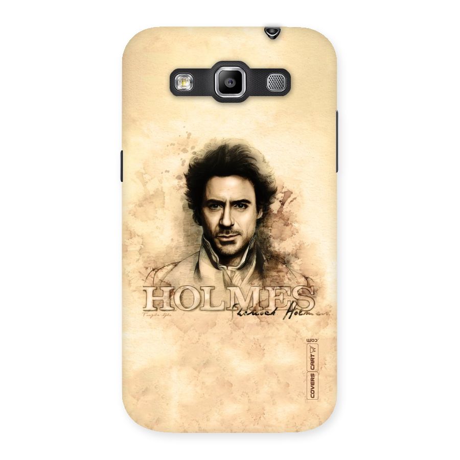 Sherlock Holmes Fan Art Back Case for Galaxy Grand Quattro