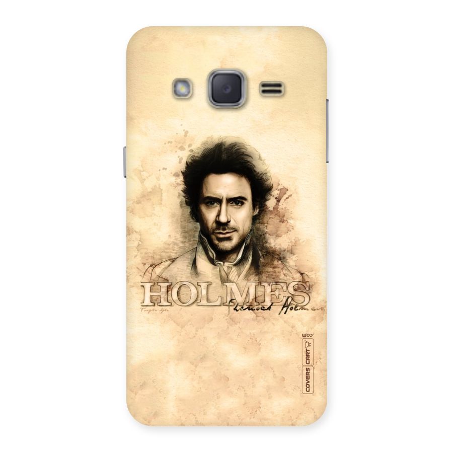 Sherlock Holmes Fan Art Back Case for Galaxy J2