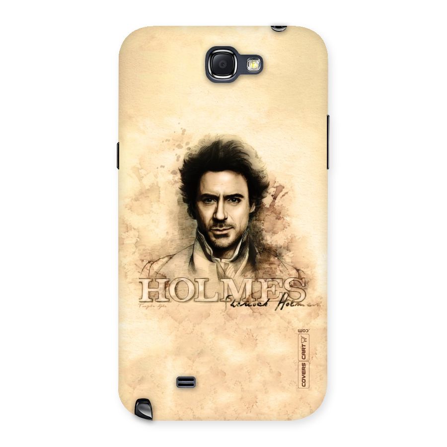 Sherlock Holmes Fan Art Back Case for Galaxy Note 2