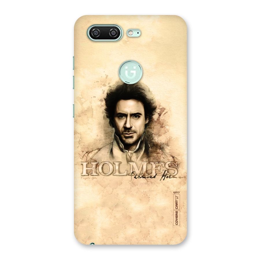 Sherlock Holmes Fan Art Back Case for Gionee S10