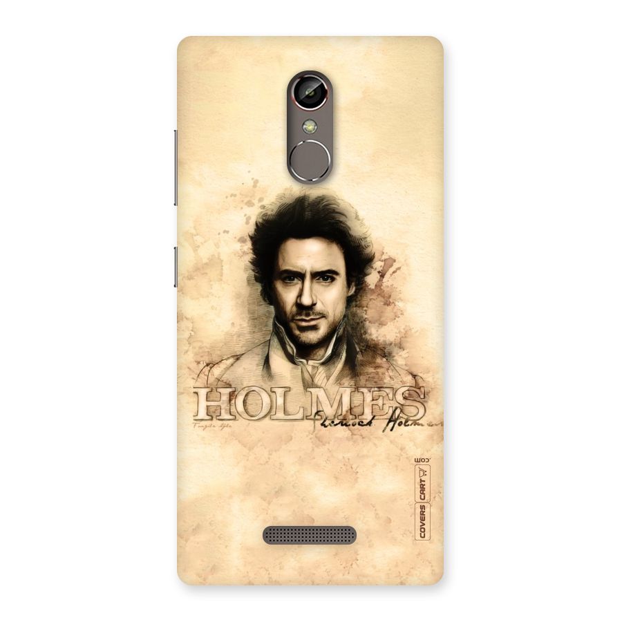 Sherlock Holmes Fan Art Back Case for Gionee S6s