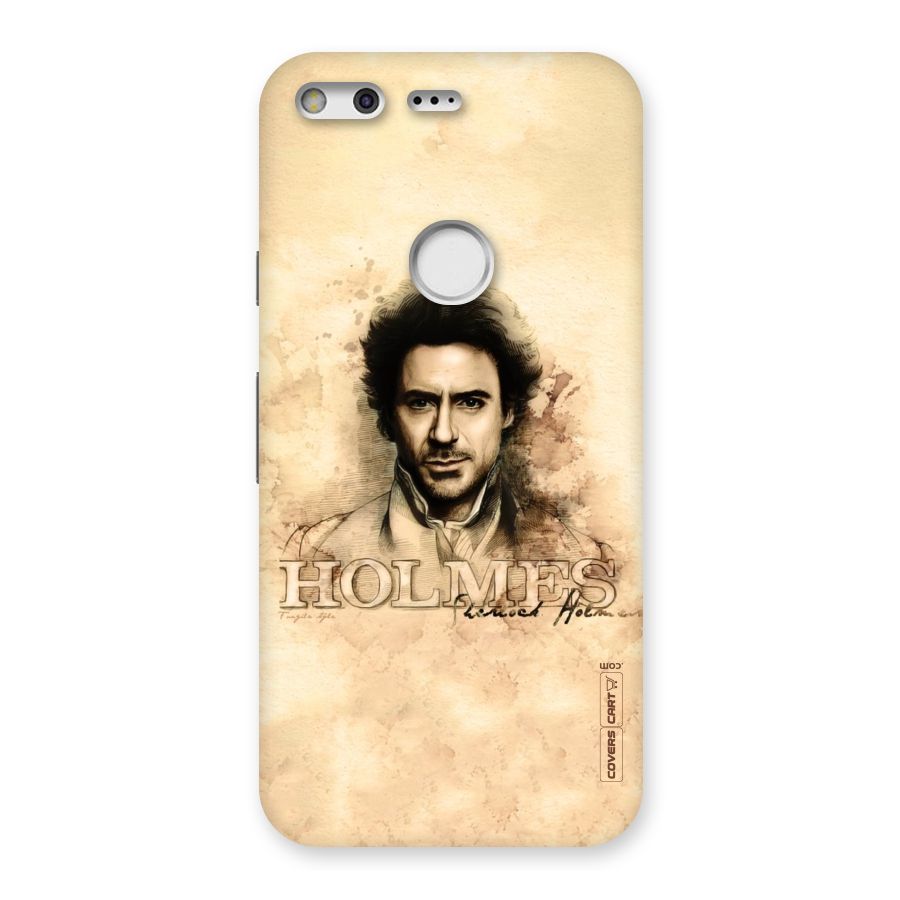 Sherlock Holmes Fan Art Back Case for Google Pixel