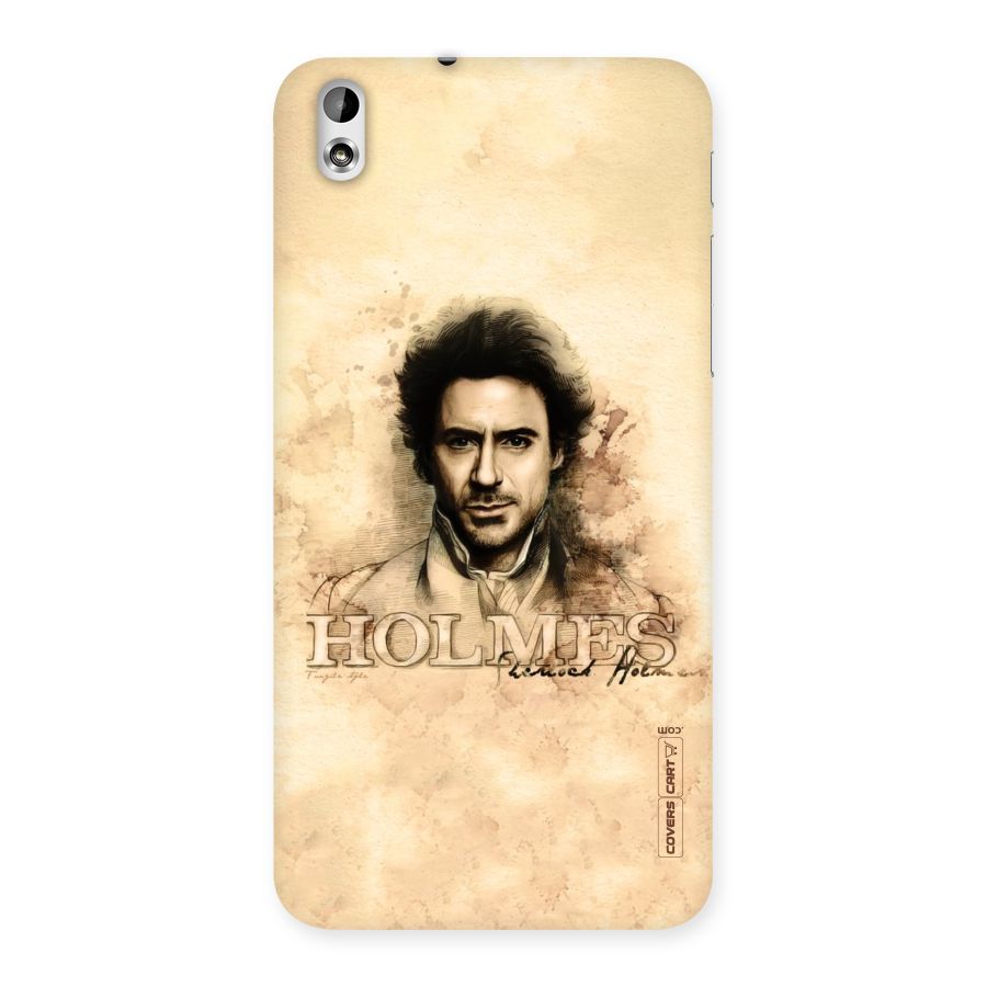 Sherlock Holmes Fan Art Back Case for HTC Desire 816s