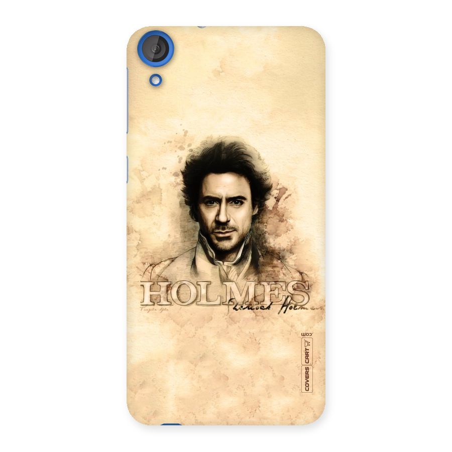 Sherlock Holmes Fan Art Back Case for HTC Desire 820