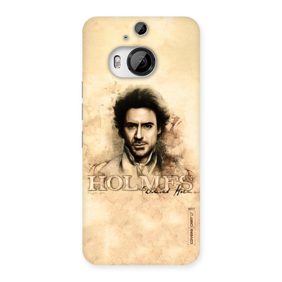 Sherlock Holmes Fan Art Back Case for HTC One M9 Plus