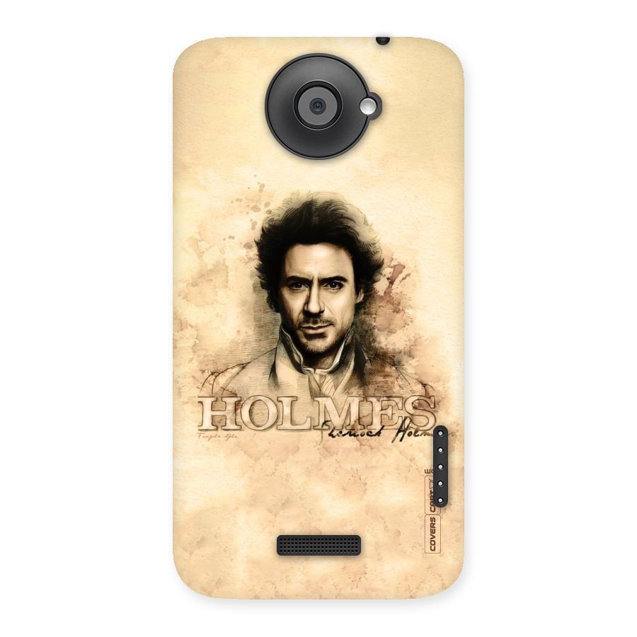 Sherlock Holmes Fan Art Back Case for HTC One X