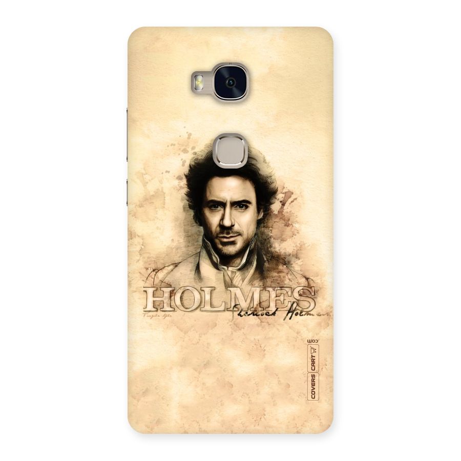 Sherlock Holmes Fan Art Back Case for Huawei Honor 5X