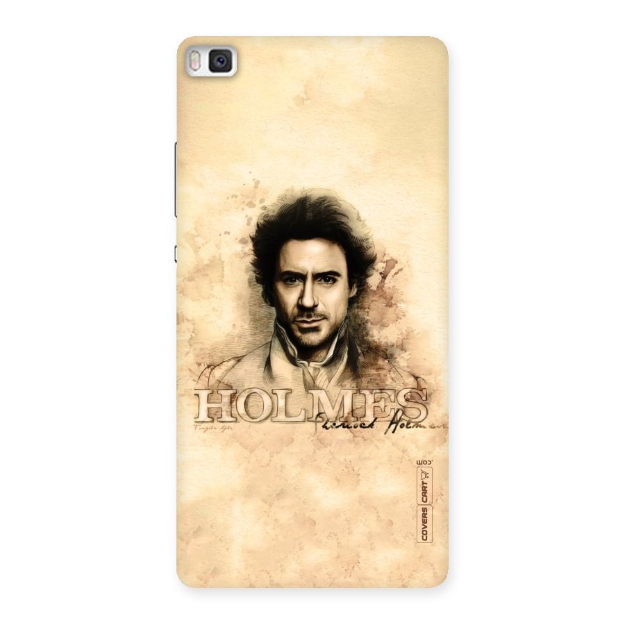 Sherlock Holmes Fan Art Back Case for Huawei P8