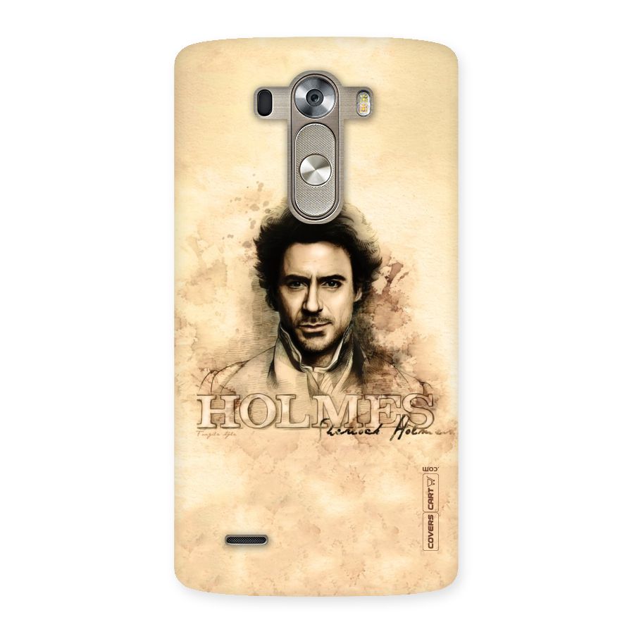 Sherlock Holmes Fan Art Back Case for LG G3