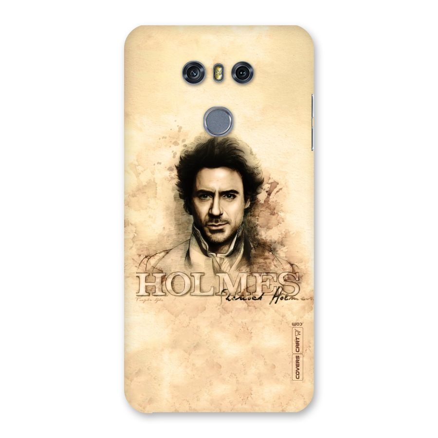 Sherlock Holmes Fan Art Back Case for LG G6