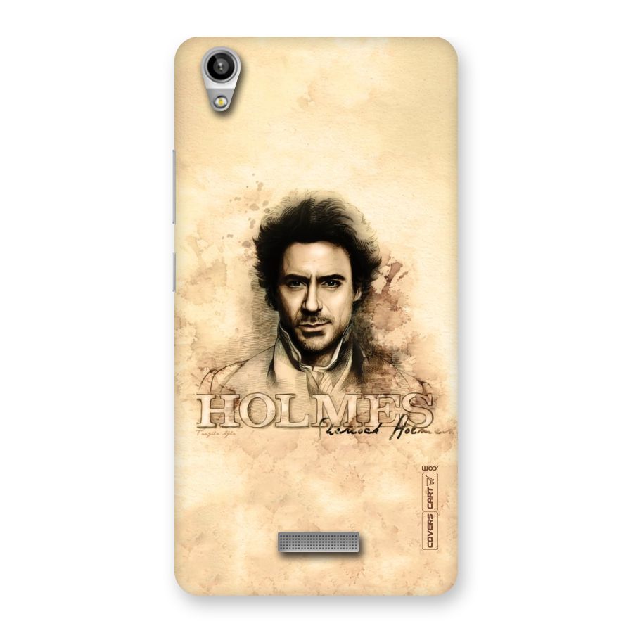 Sherlock Holmes Fan Art Back Case for Lava-Pixel-V1