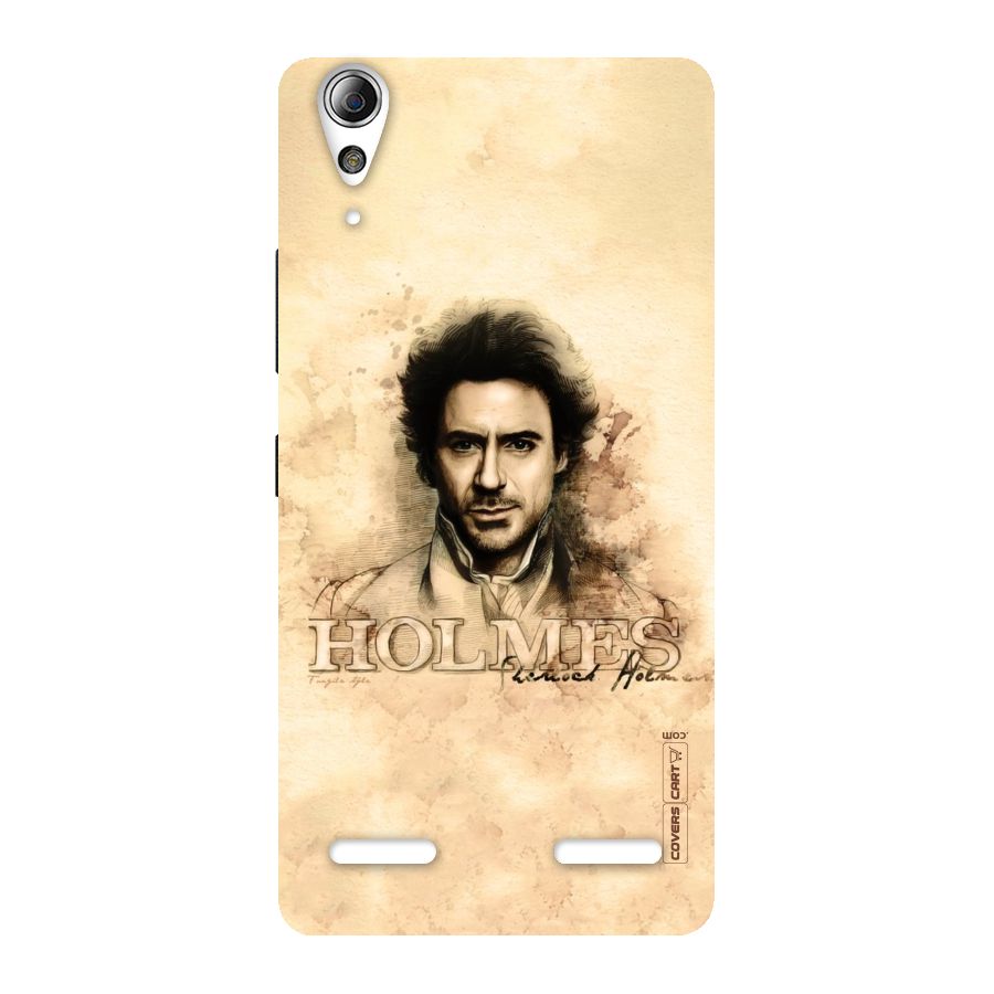 Sherlock Holmes Fan Art Back Case for Lenovo A6000 Plus