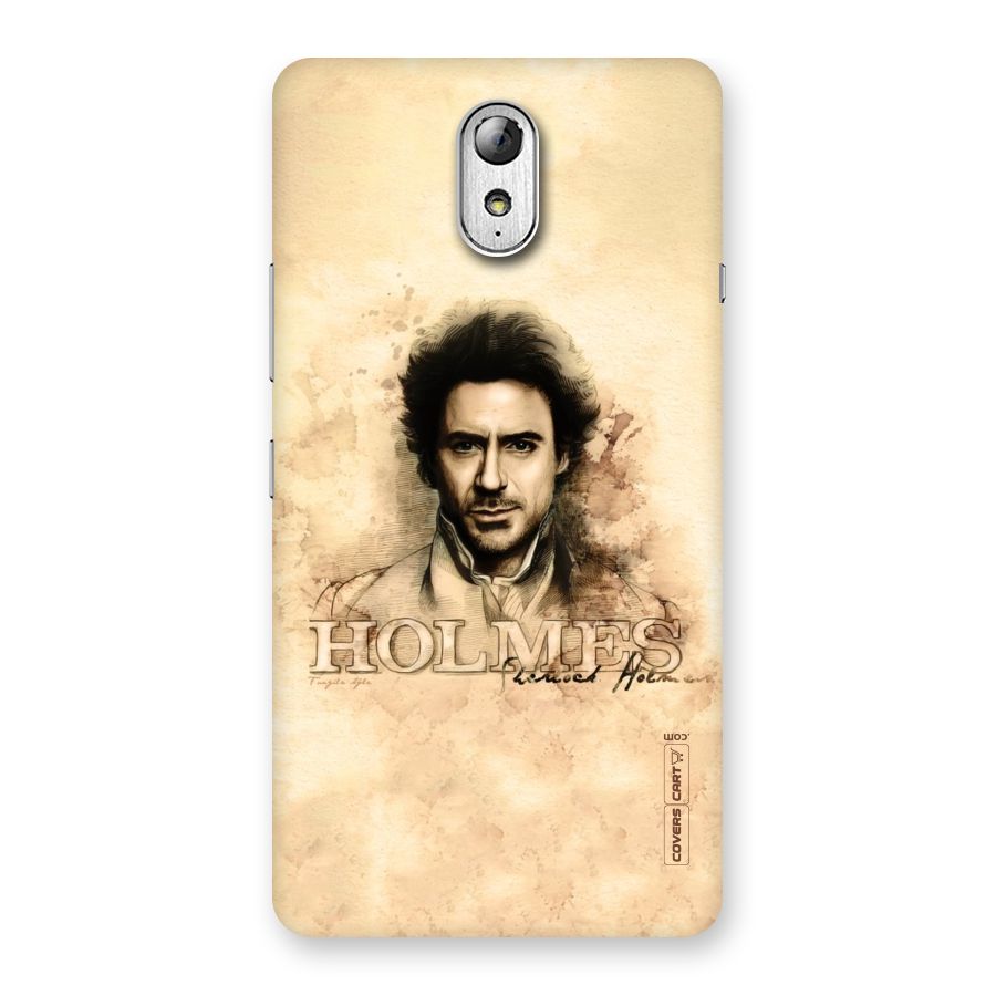 Sherlock Holmes Fan Art Back Case for Lenovo Vibe P1M