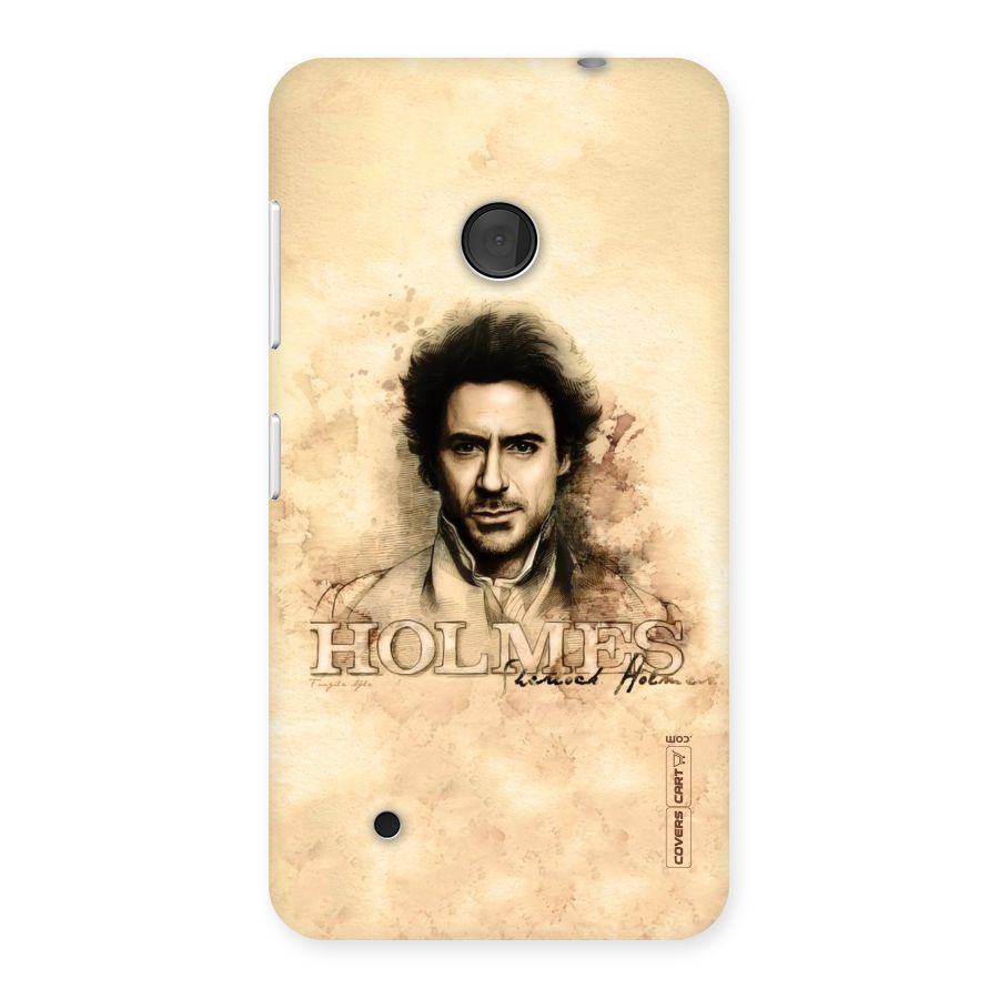 Sherlock Holmes Fan Art Back Case for Lumia 530