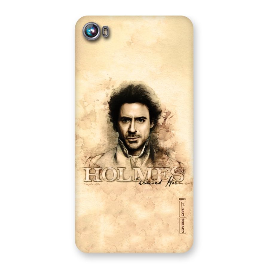 Sherlock Holmes Fan Art Back Case for Micromax Canvas Fire 4 A107