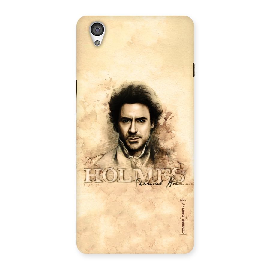 Sherlock Holmes Fan Art Back Case for OnePlus X