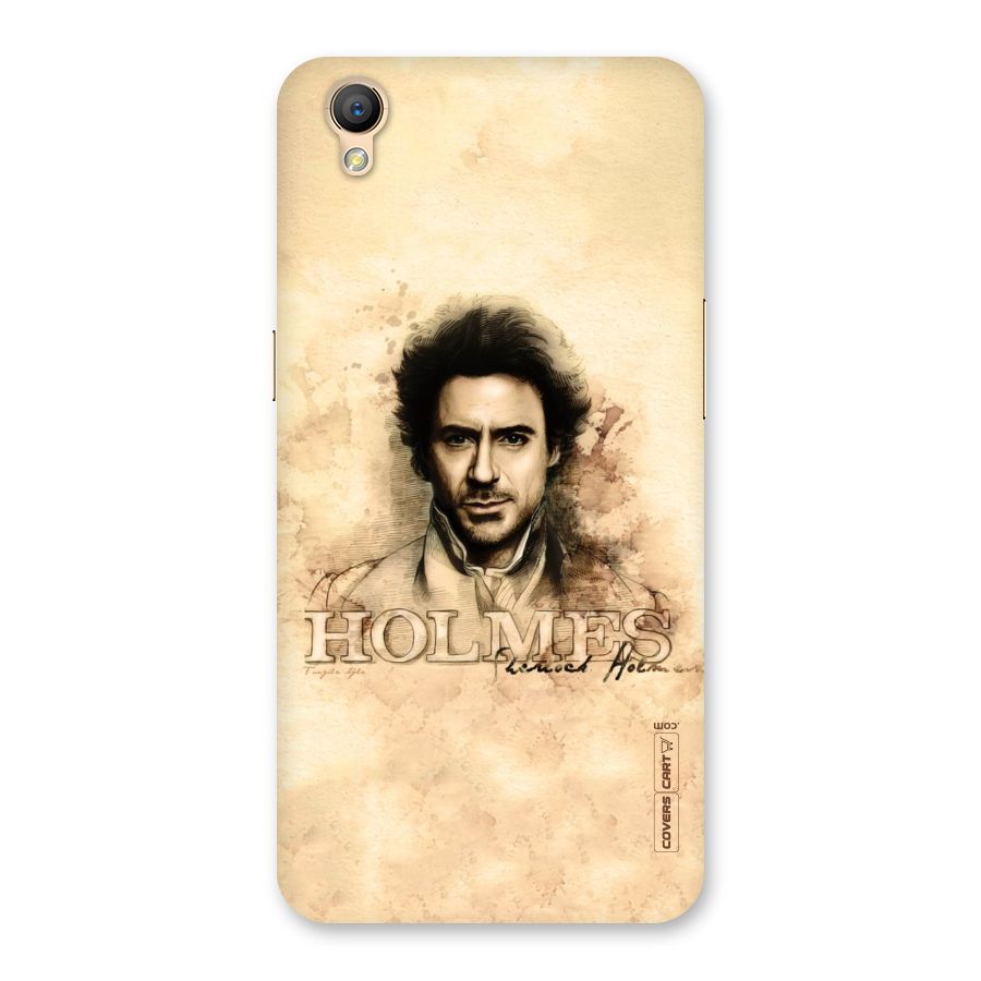 Sherlock Holmes Fan Art Back Case for Oppo A37