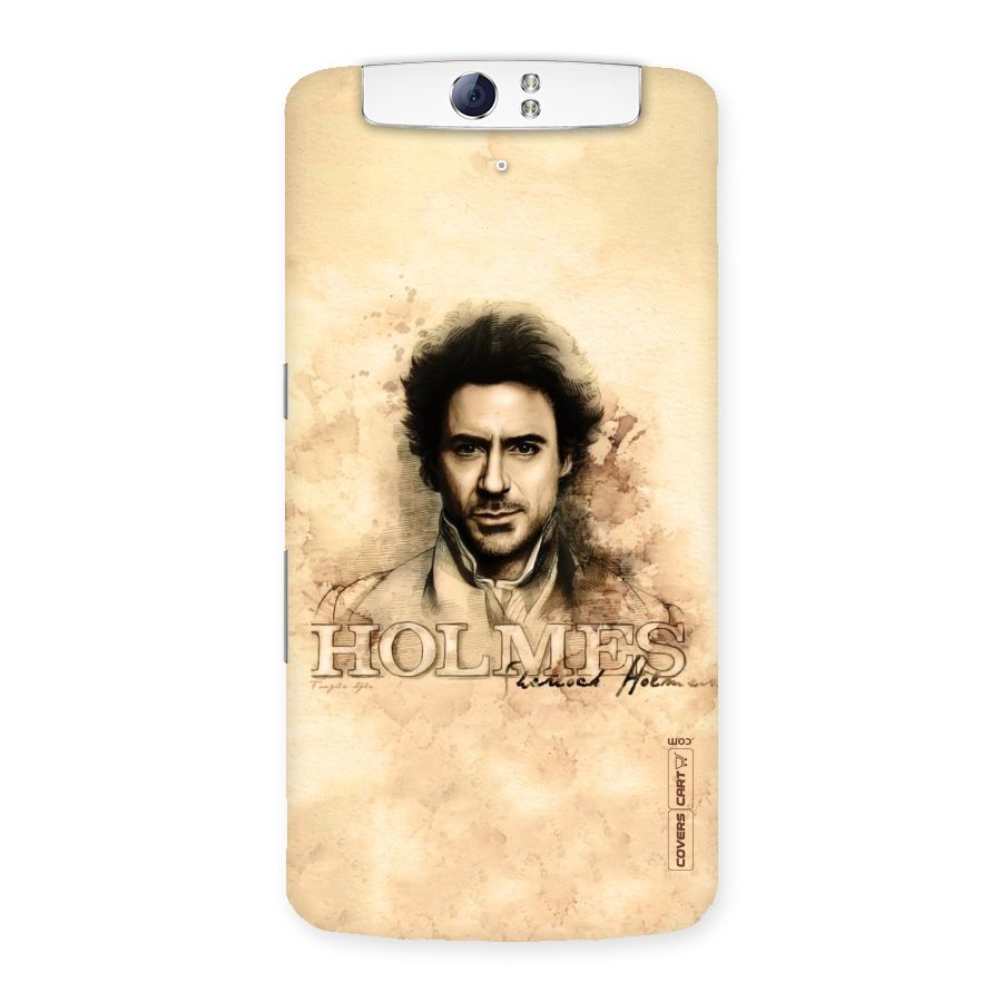 Sherlock Holmes Fan Art Back Case for Oppo N1