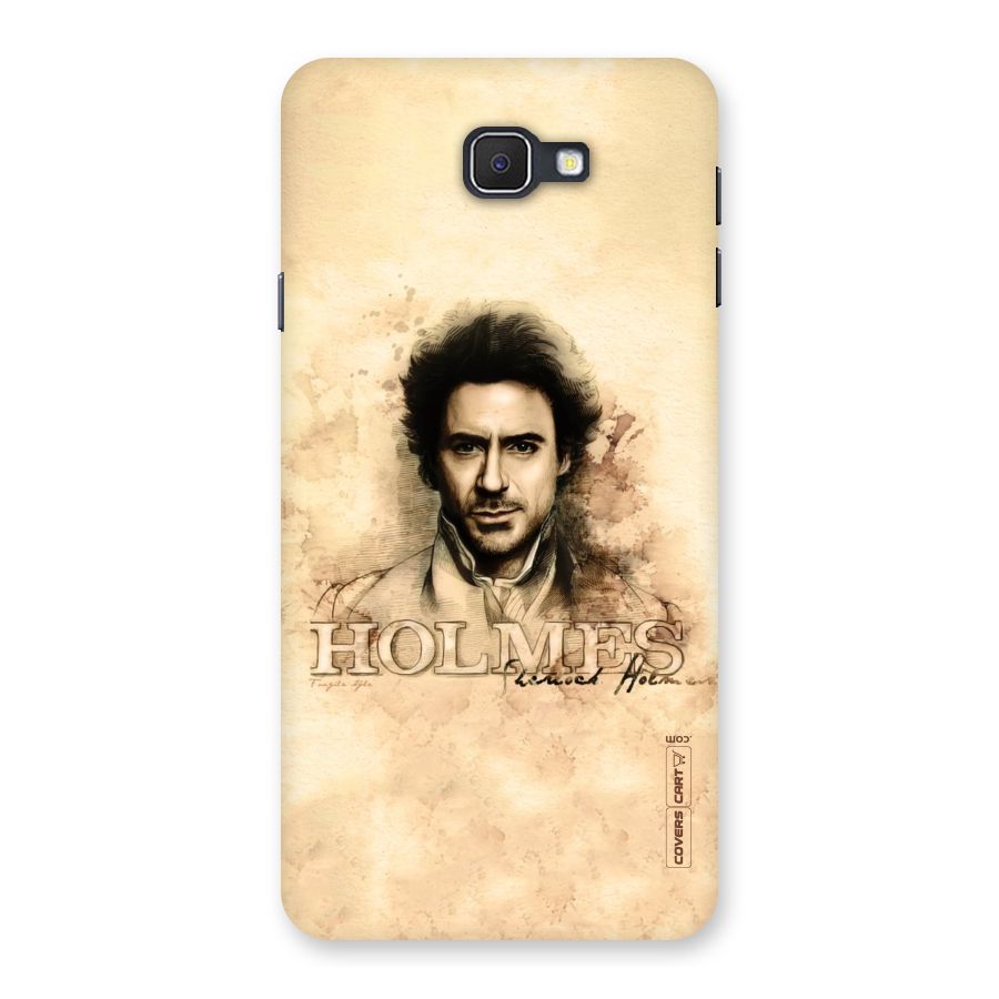 Sherlock Holmes Fan Art Back Case for Samsung Galaxy J7 Prime