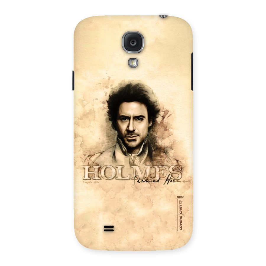 Sherlock Holmes Fan Art Back Case for Samsung Galaxy S4