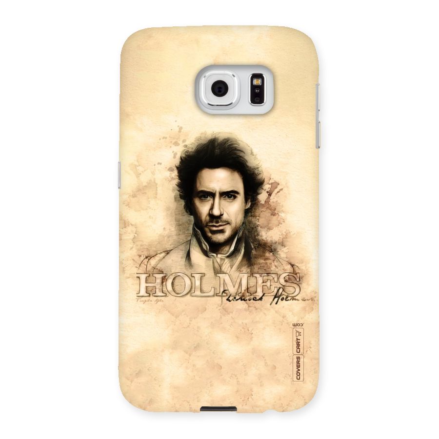Sherlock Holmes Fan Art Back Case for Samsung Galaxy S6