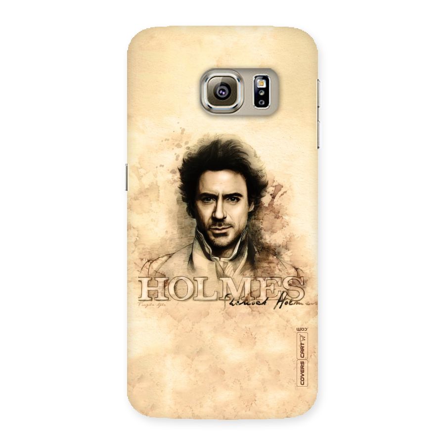 Sherlock Holmes Fan Art Back Case for Samsung Galaxy S6 Edge