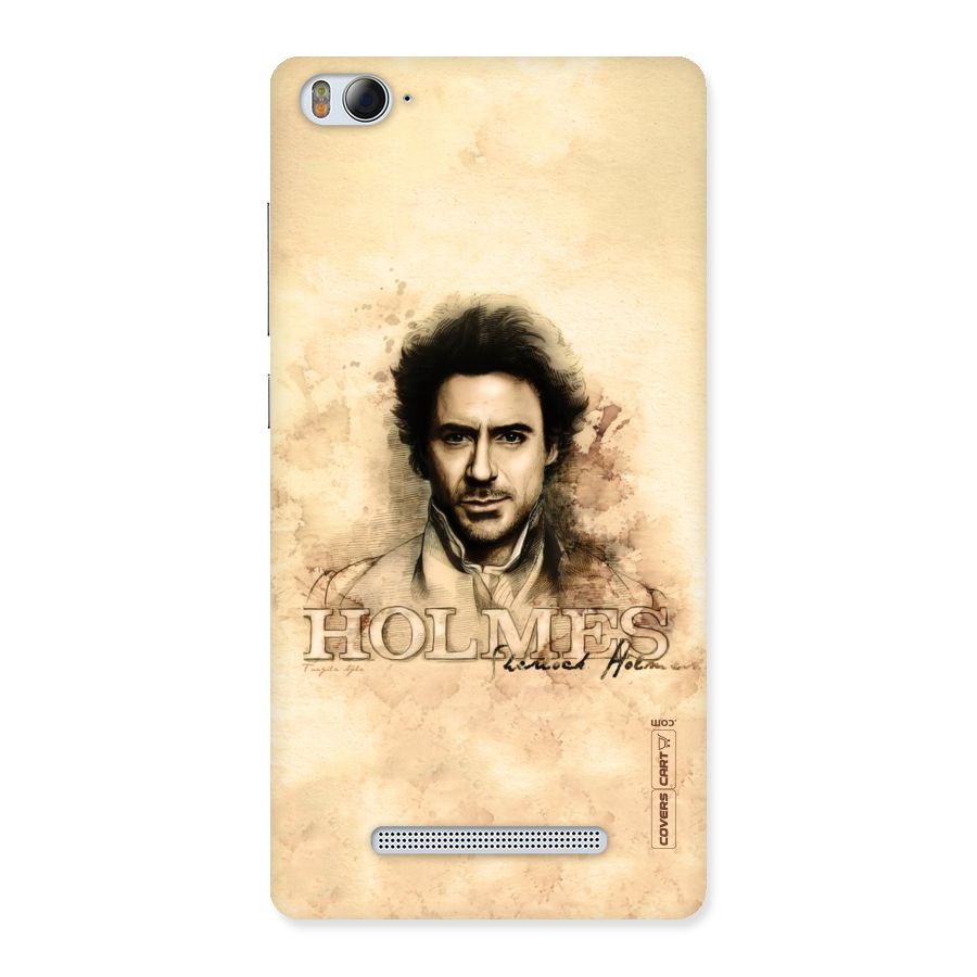 Sherlock Holmes Fan Art Back Case for Xiaomi Mi4i
