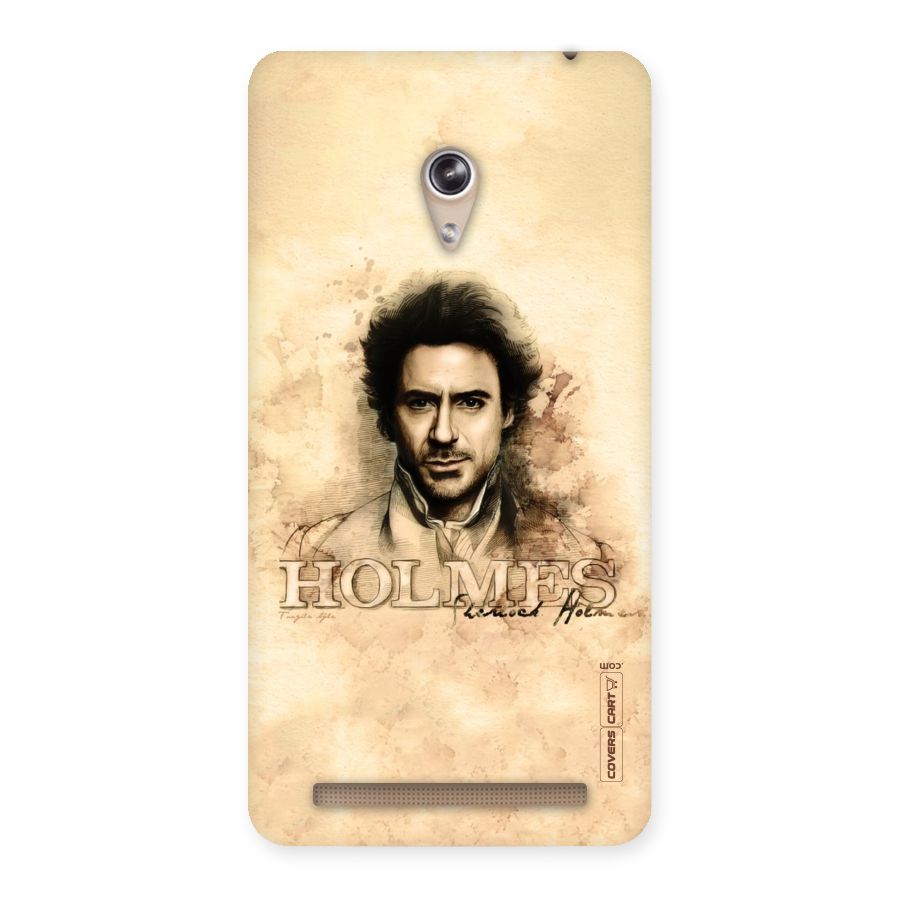 Sherlock Holmes Fan Art Back Case for Zenfone 6