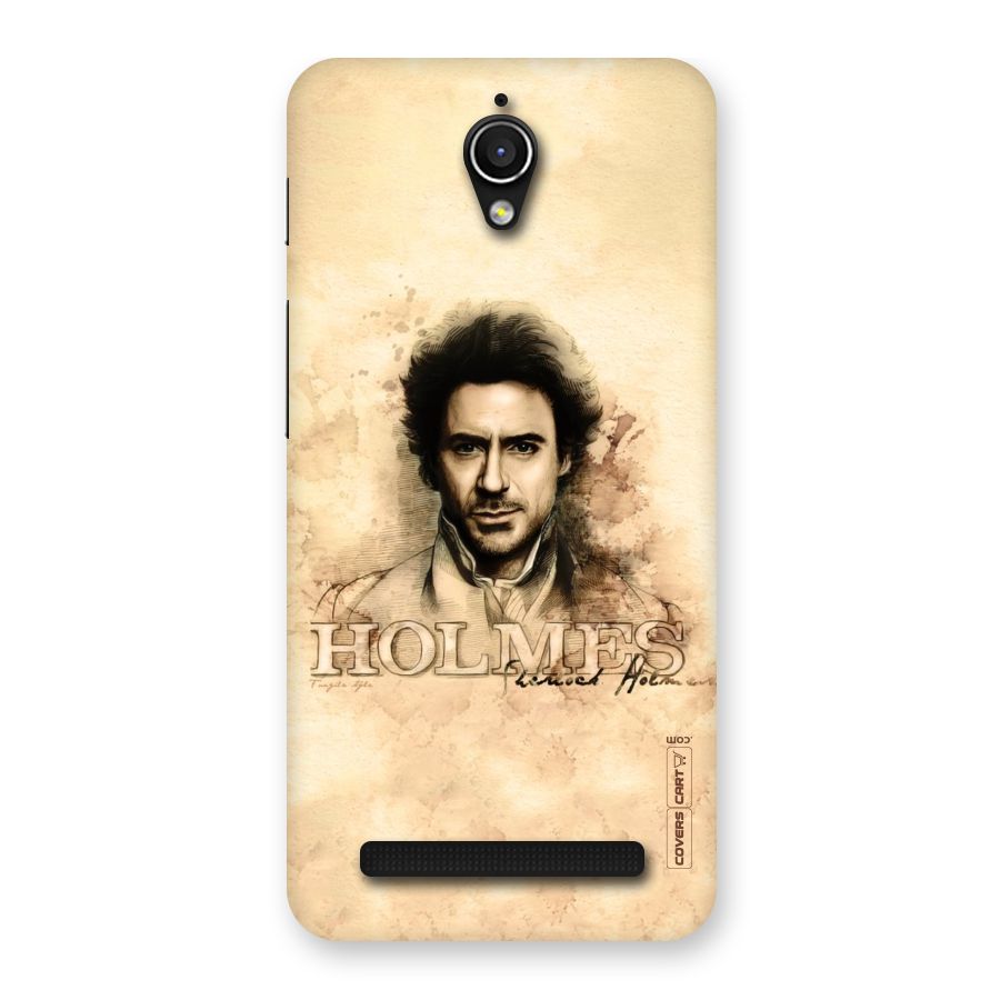 Sherlock Holmes Fan Art Back Case for Zenfone Go