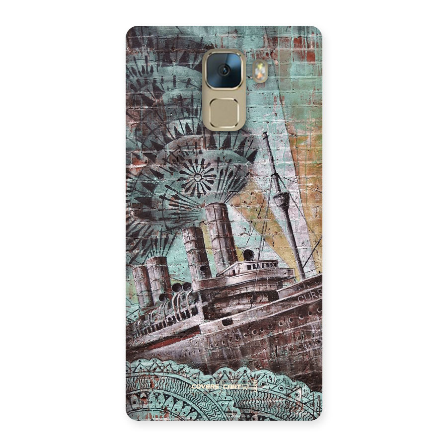 Ship Art Back Case for Honor 7