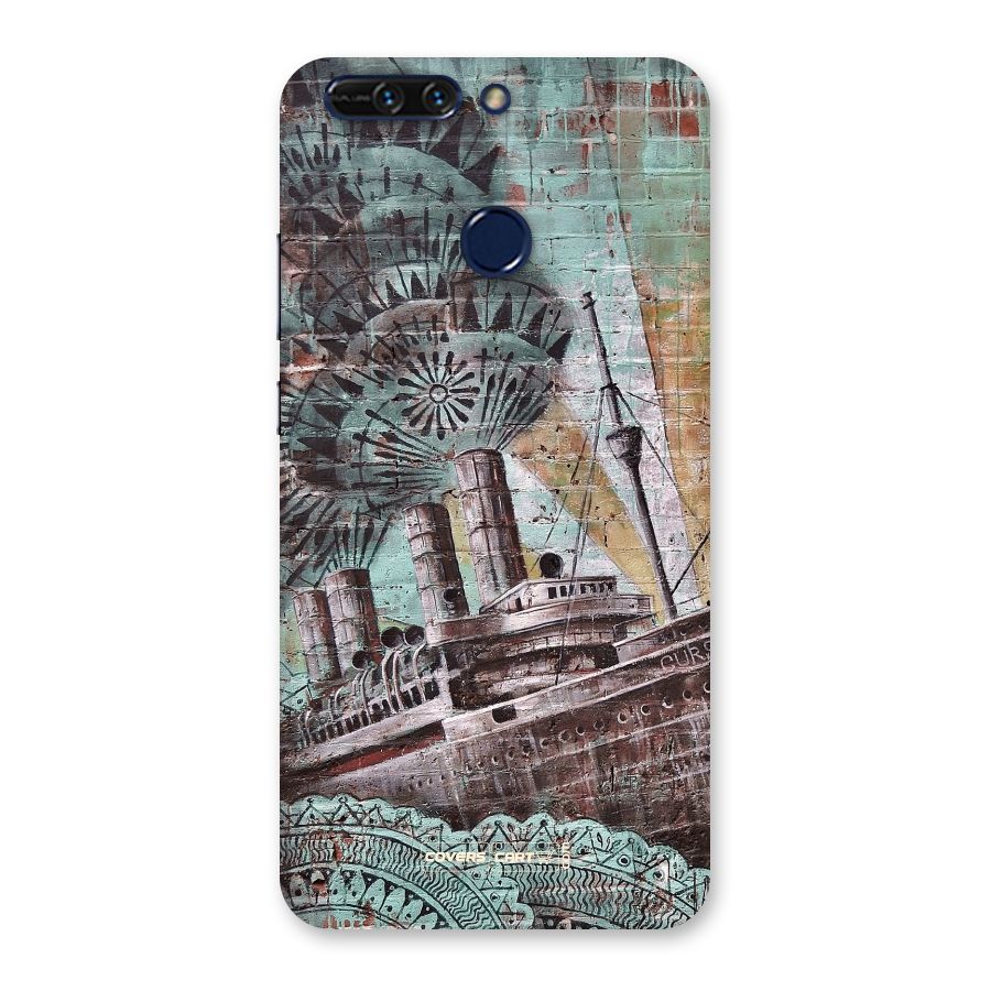Ship Art Back Case for Honor 8 Pro