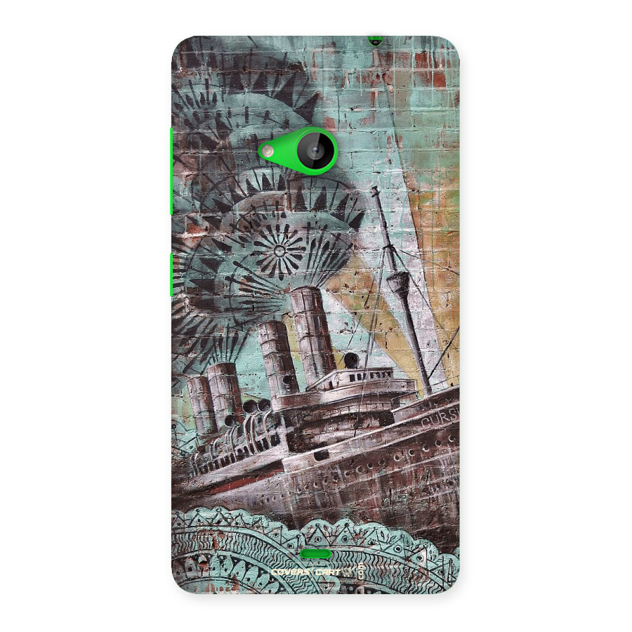 Ship Art Back Case for Lumia 535