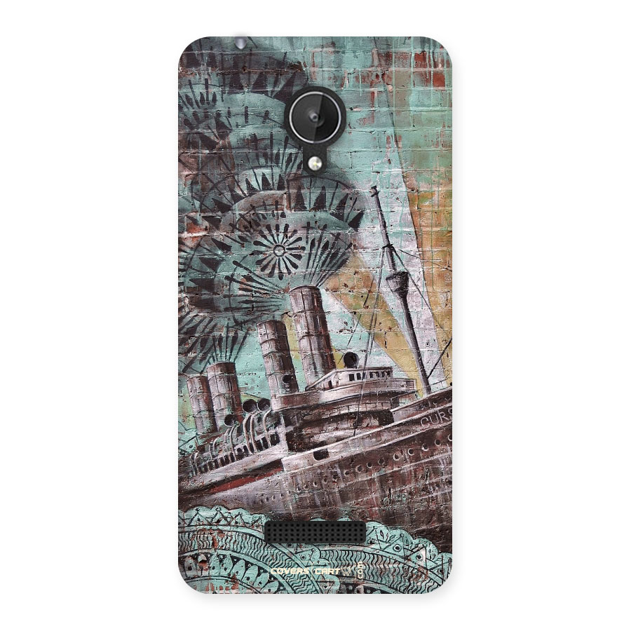 Ship Art Back Case for Micromax Canvas Spark Q380