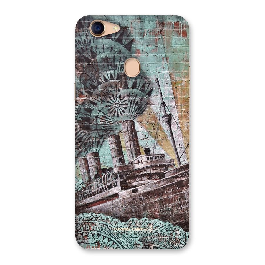 Ship Art Back Case for Oppo F5