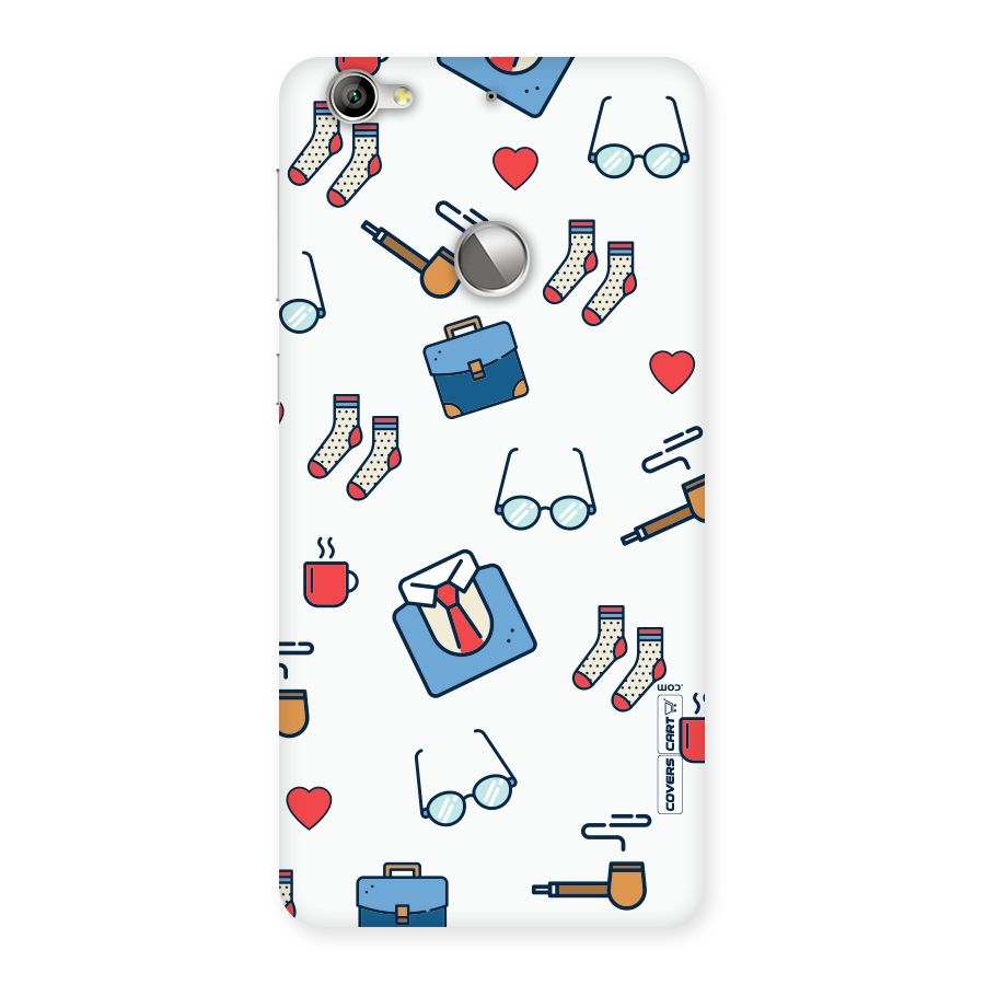 Shirt Spectacles Pattern Back Case for LeTV Le 1s