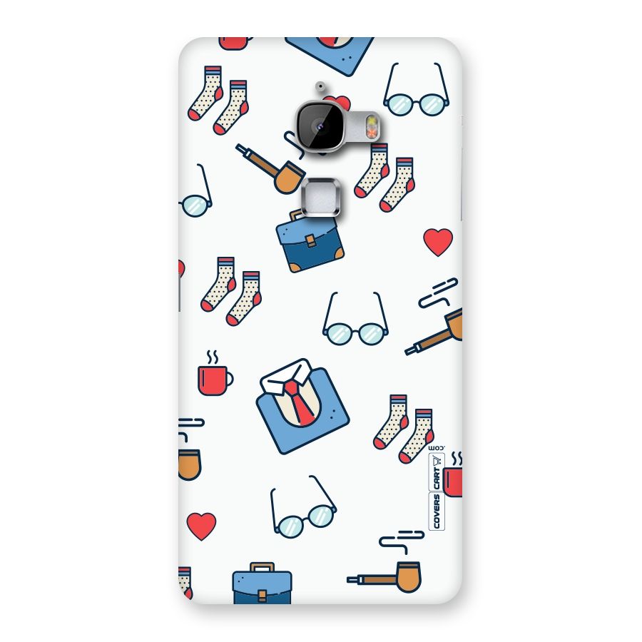 Shirt Spectacles Pattern Back Case for LeTv Le Max