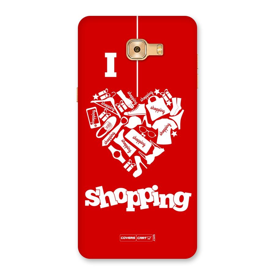 Shopaholic Shopping Love Back Case for Galaxy C9 Pro