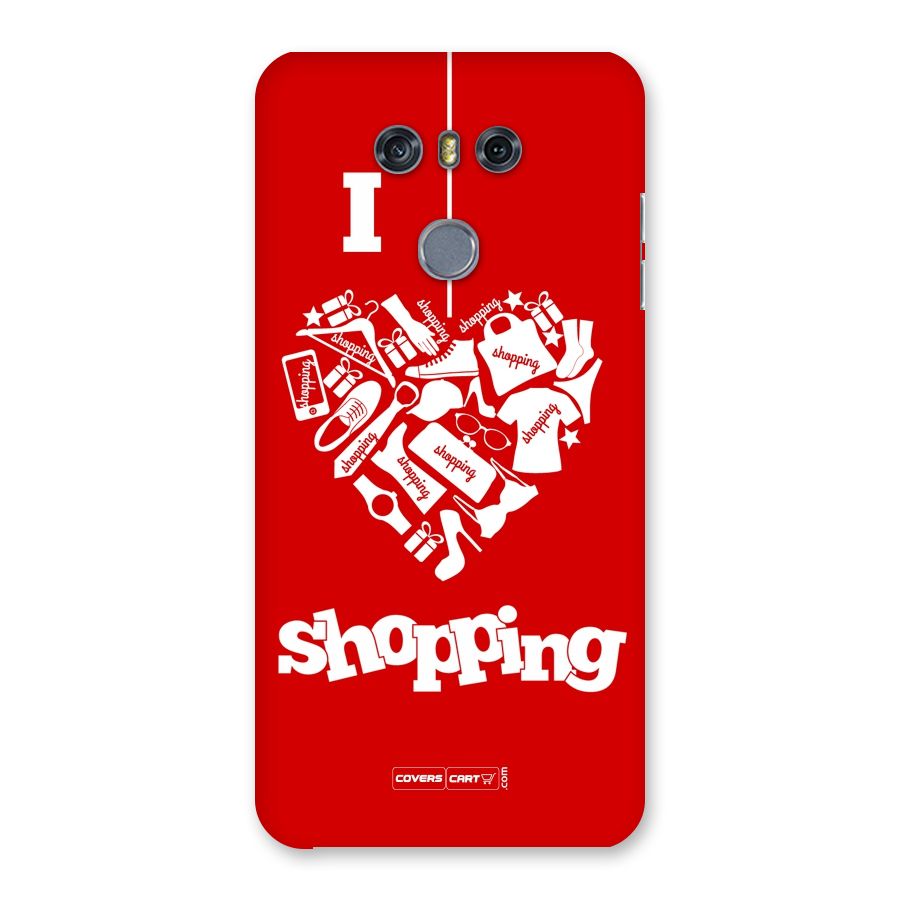 Shopaholic Shopping Love Back Case for LG G6