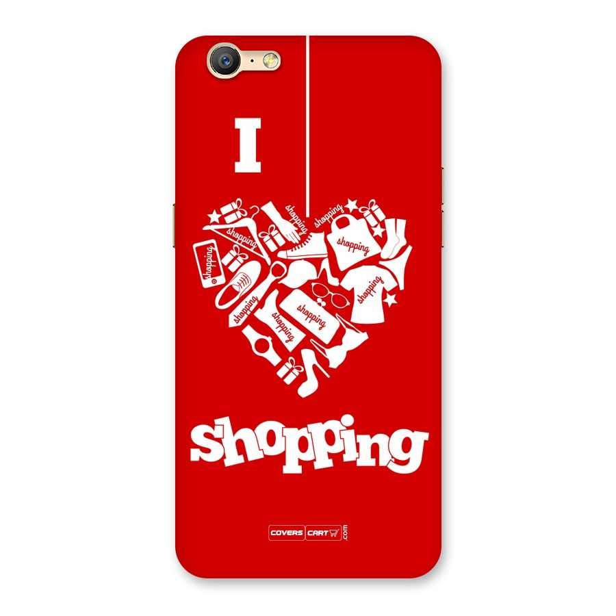 Shopaholic Shopping Love Back Case for Oppo A57