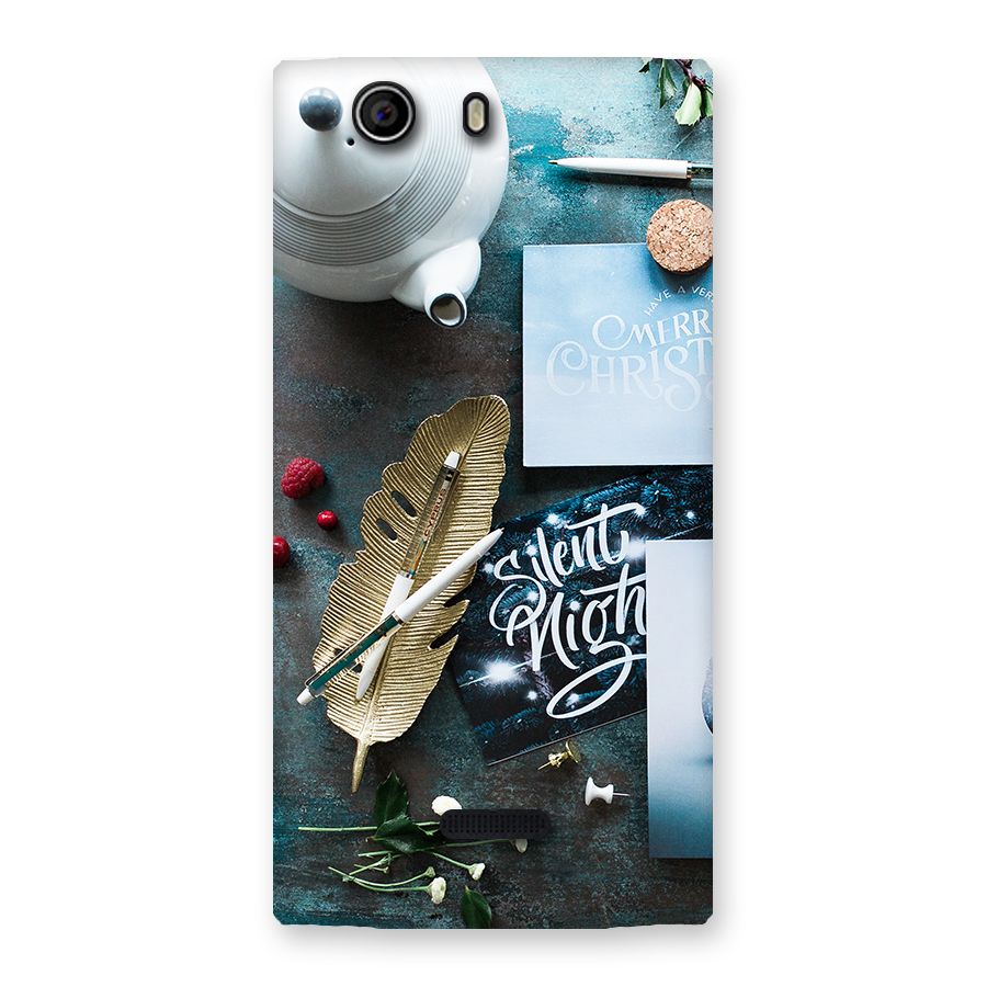 Silent Night Celebrations Back Case for Canvas Nitro 2 E311